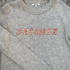 Madewell adorable sweater! Perfect for winter time coming up!